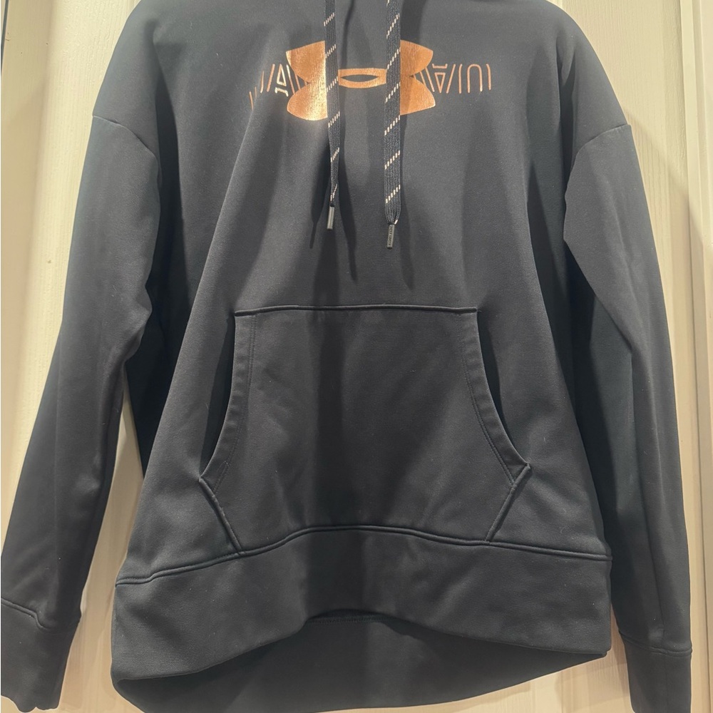 Under Armour Black and Gold Performance Sweater